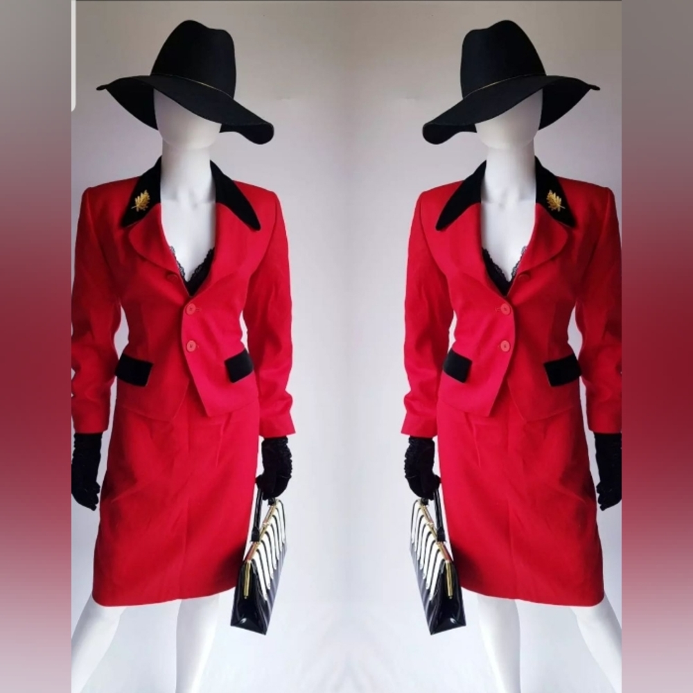 Vintage 80's Wool Suit